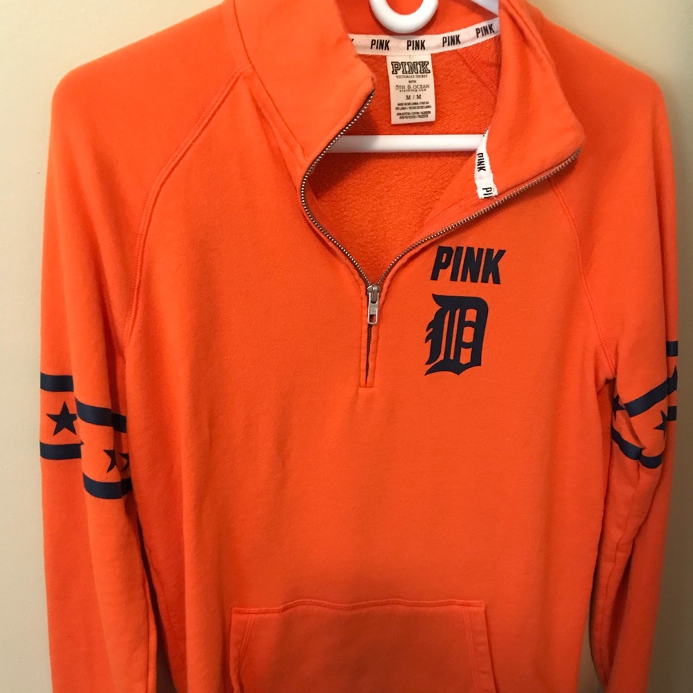 VS PINK Detroit Tigers Quarter Zip